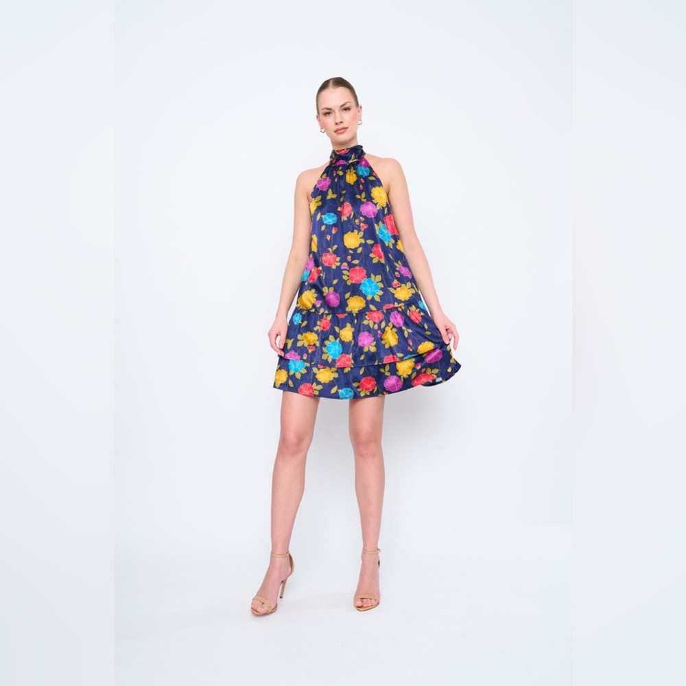 Flora Bea NYC Moonie Vintage Garden Dress NWT XS